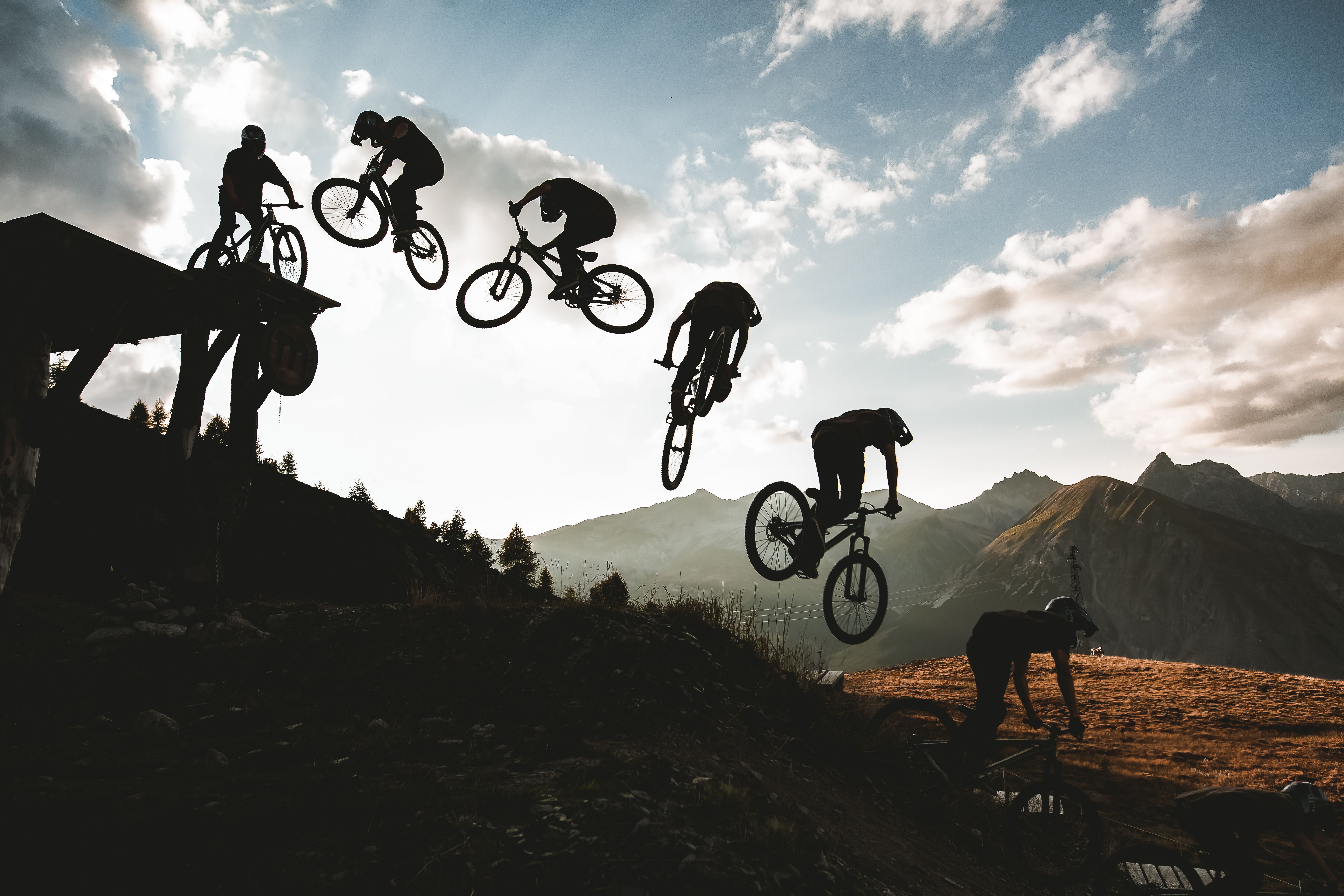 Foto Dirty Bikes Photo – Mottolino Bikepark